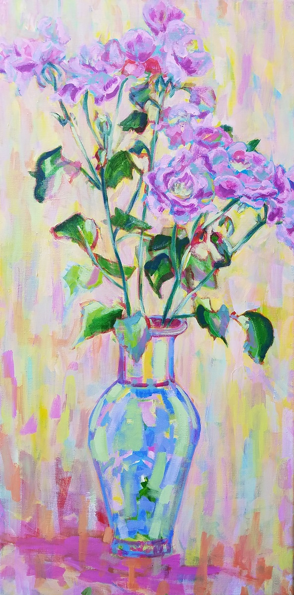 Madeline's Bouquet_Acrylic on Canvas