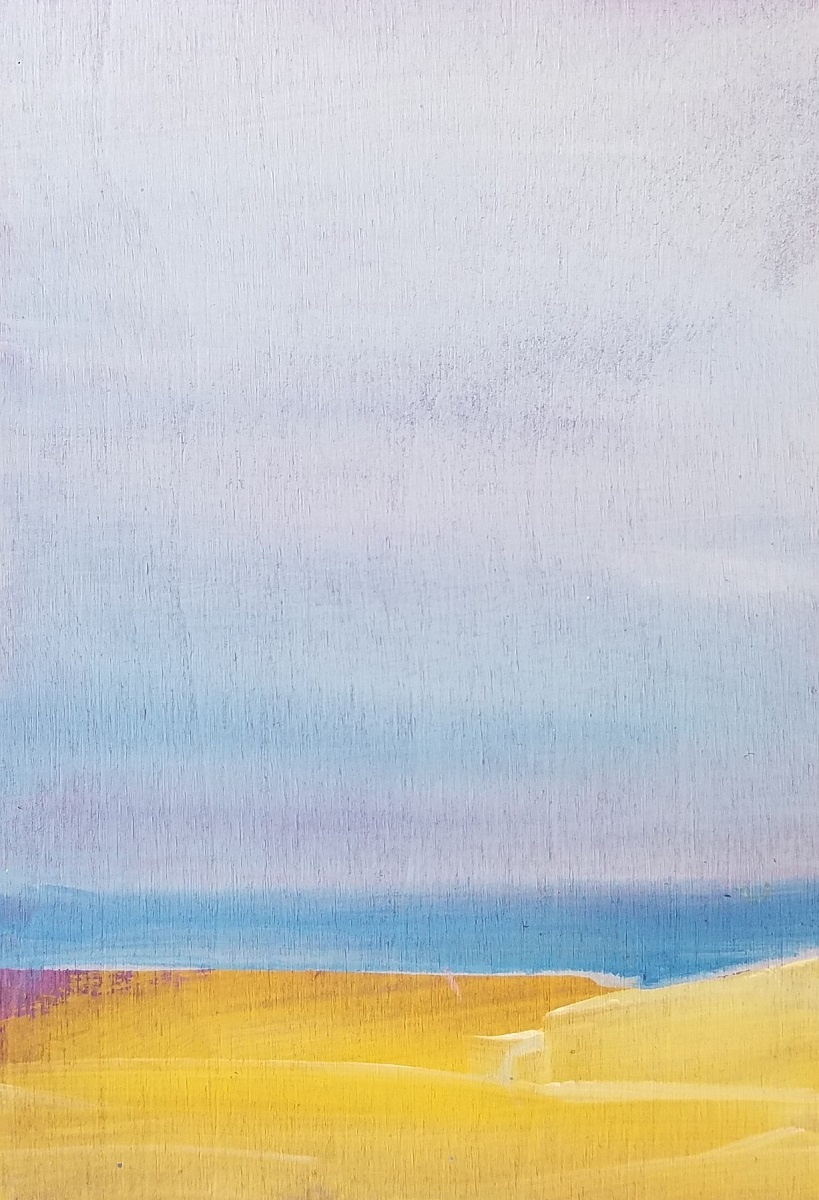 Pt Cabrillo Calm_Acrylic on Board