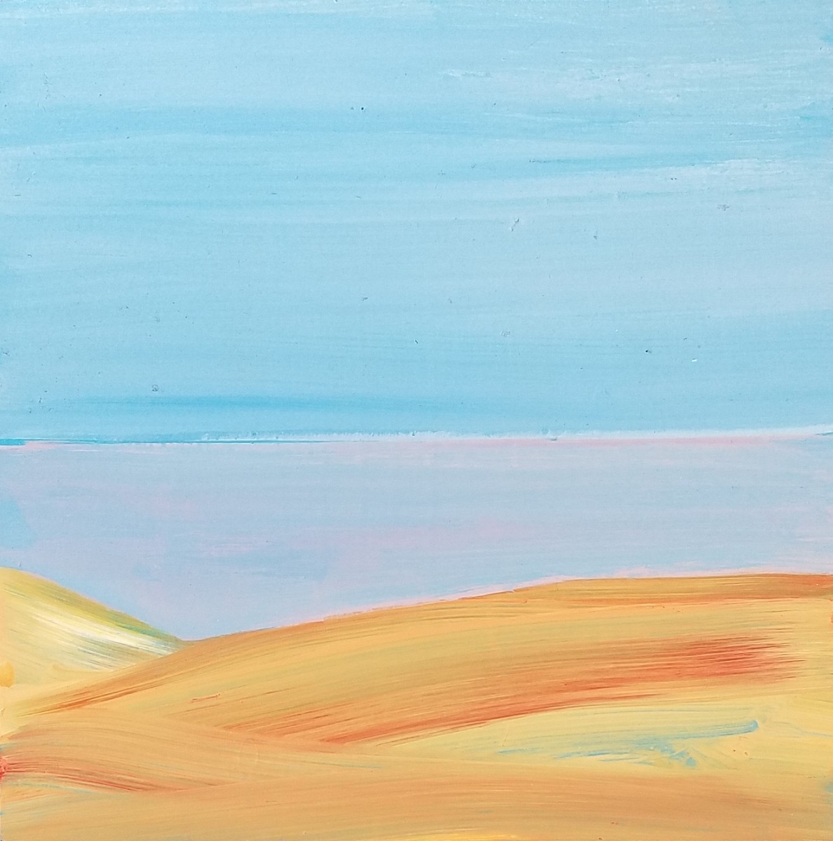 Pt Cabrillo View_Acrylic on Board