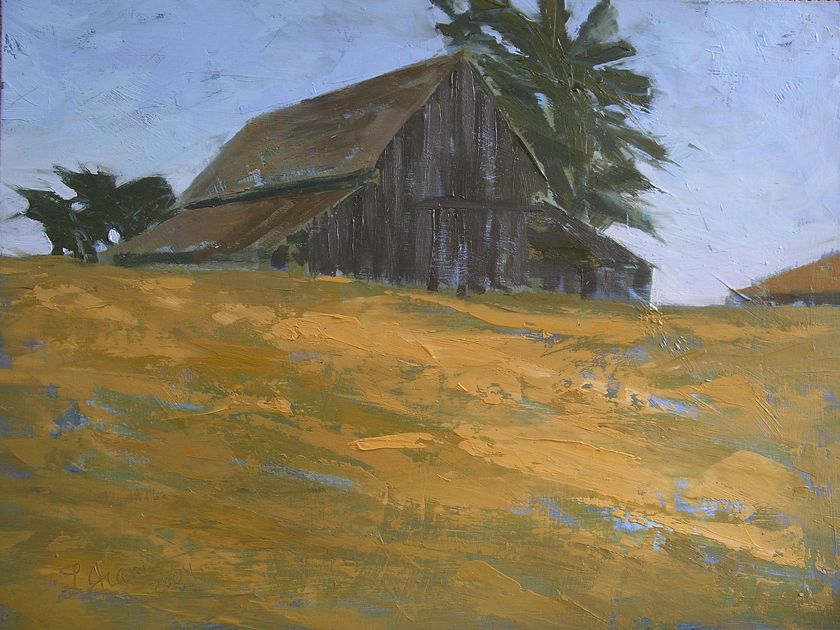 Spring Ranch_Oil on Board