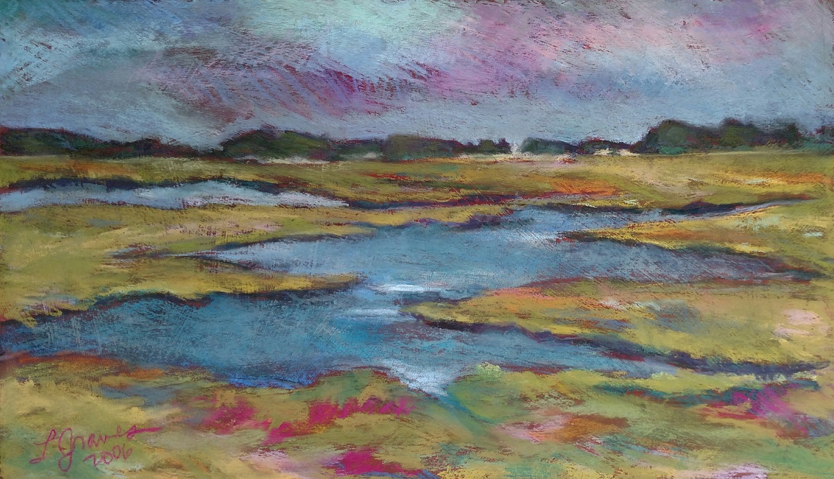 Stormy Afternoon_Pastel on Paper